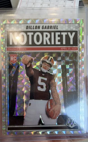 2025 Panini Mosaic - Notoriety Dillon Gabriel #19 Mosaic Prizm (RC)