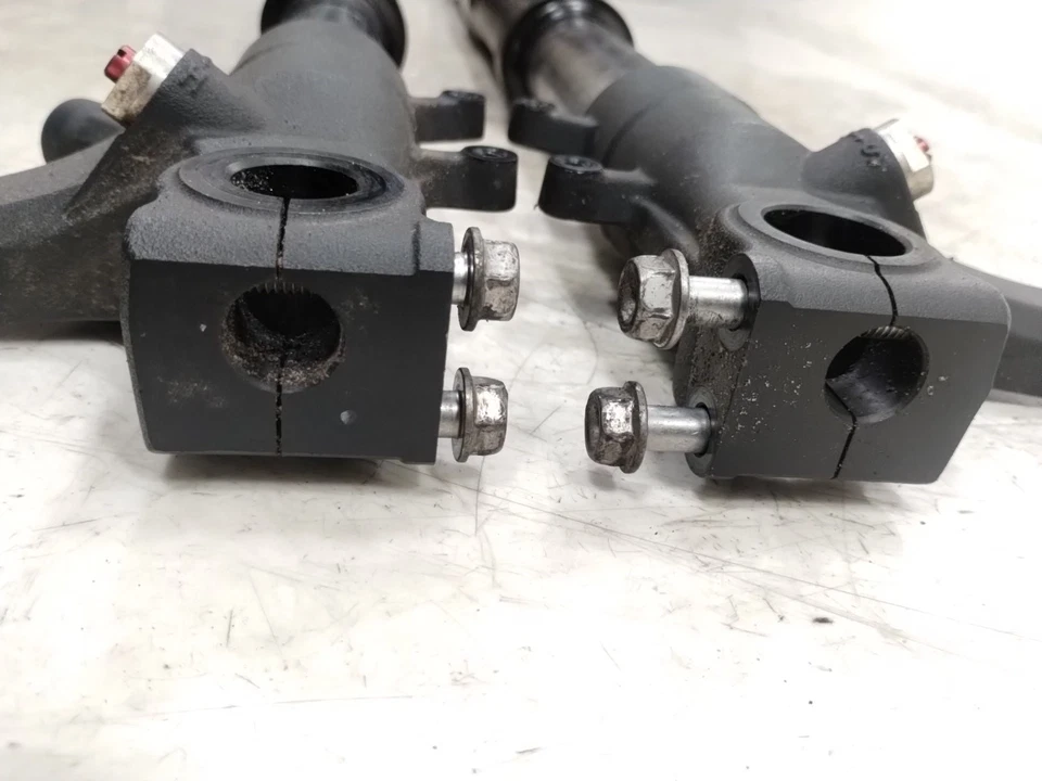 07-12 HONDA CBR600 RR horquilla delantera suspensión horquillas rectas Foto 3 de 4