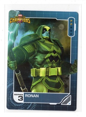 MCOC Marvel Contest of Champions Arcade Ronan SERIES 3 BASE TRADING CARD #116