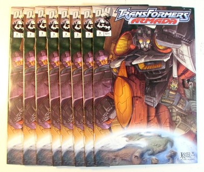 2002 Transformers Armada Lot of 8 #3 x8 Dreamwave Productions Energon Comics
