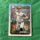 PAUL SKENES 2024 TOPPS HOLIDAY ROOKIE CARD PITTSBURGH PIRATES CY YOUNG
