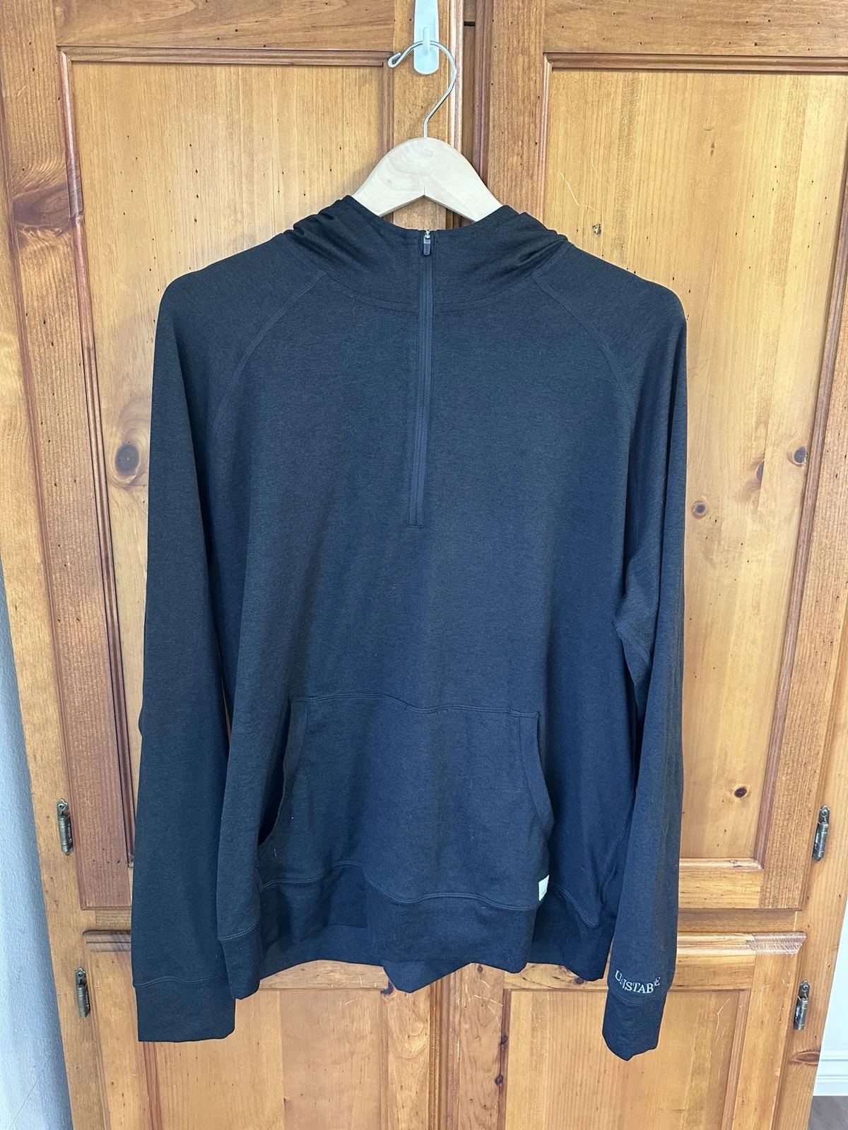 vuori ponto performance 1/2 zip dreamknit pullover hoodie