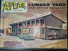 ATLAS KIT #750 HO-SCALE LUMBER YARD AND OFFICE BUILDING KIT NIB-O/S