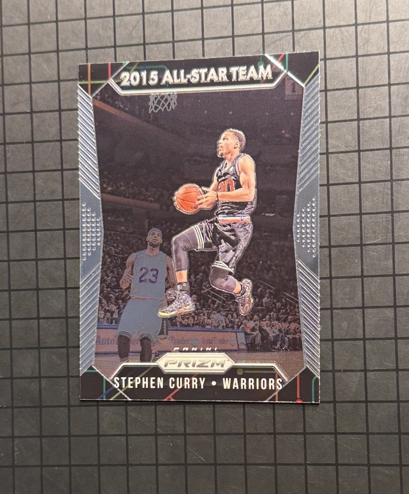 2015-16 Panini Prizm #364 Stephen Curry All-Star Team 🔥 Mint - Pack Fresh