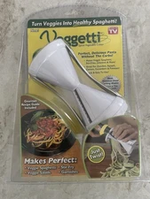 Veggetti - Spiral Vegetable Slicer - As Seen On TV - Makes Veggie Pasta - New