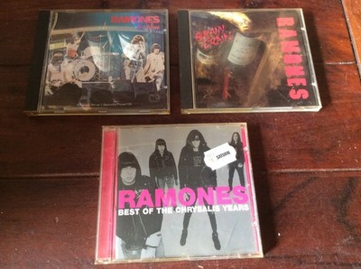 Ramones [3 CD Alben] It's ALive + BEST OF +  Brain Drain