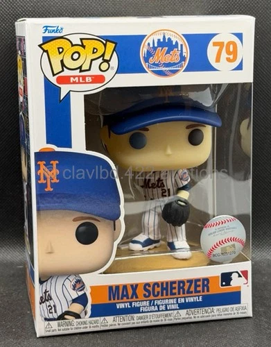 Funko POP!  MLB: Max Scherzer - 79 vinyl figure baseball New York Mets NYM