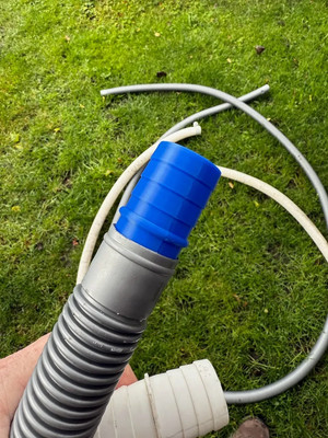 Kunststoff Pool Schlauchverbinder - robuste Stachel-Gewindeverbinder für Schwimmbad