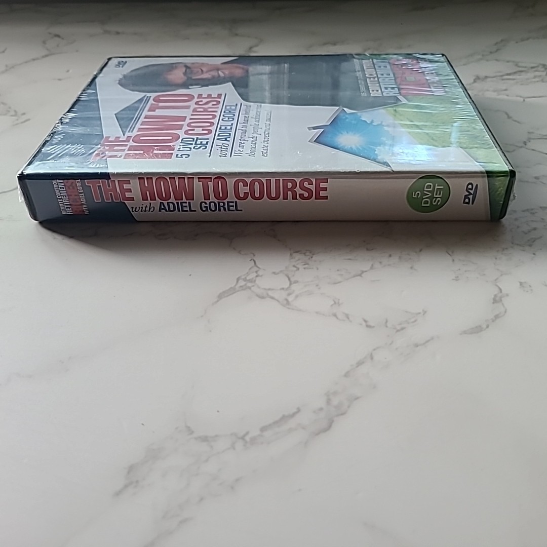The How To 5 DVD Set Course With Adiel Gorel NEW *disc loose* 2018, Over 4 Hours