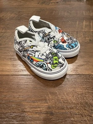 Vans x Crayola Authentic Elas "DIY / Sketch Yours" VN0A34A1ARE Toddler 5 - Image 1 of 4