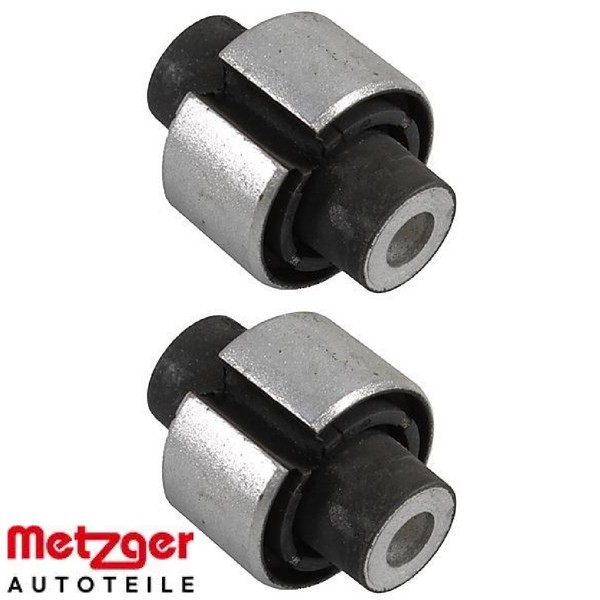 2X Lagerung FüR Lenker Metzger 52092709 Buchse 2 Querlenkerlager Hinten-image