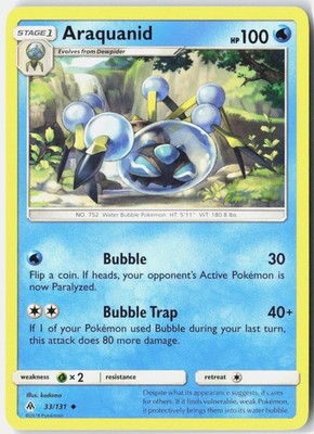 Araquanid Normal Uncommon SM - Forbidden Light 33/131 NM