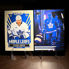 Upper Deck/OPC Steven Lorentz Toronto Maple Leafs 2025-26 2-Card Lot #453 #416