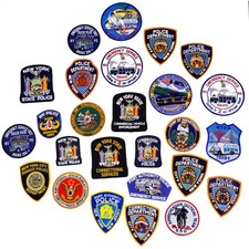 USA: Konvolut Abzeichen Police New York City NYPD