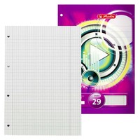 Herlitz Schulheft X.Book Lineatur 29 Rautiert Din A4 Mit Randlinie (Innen...