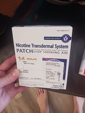 Habitrol Step 2 Nicotine 14mg Transdermal System Patch Pack of 14 Patches 