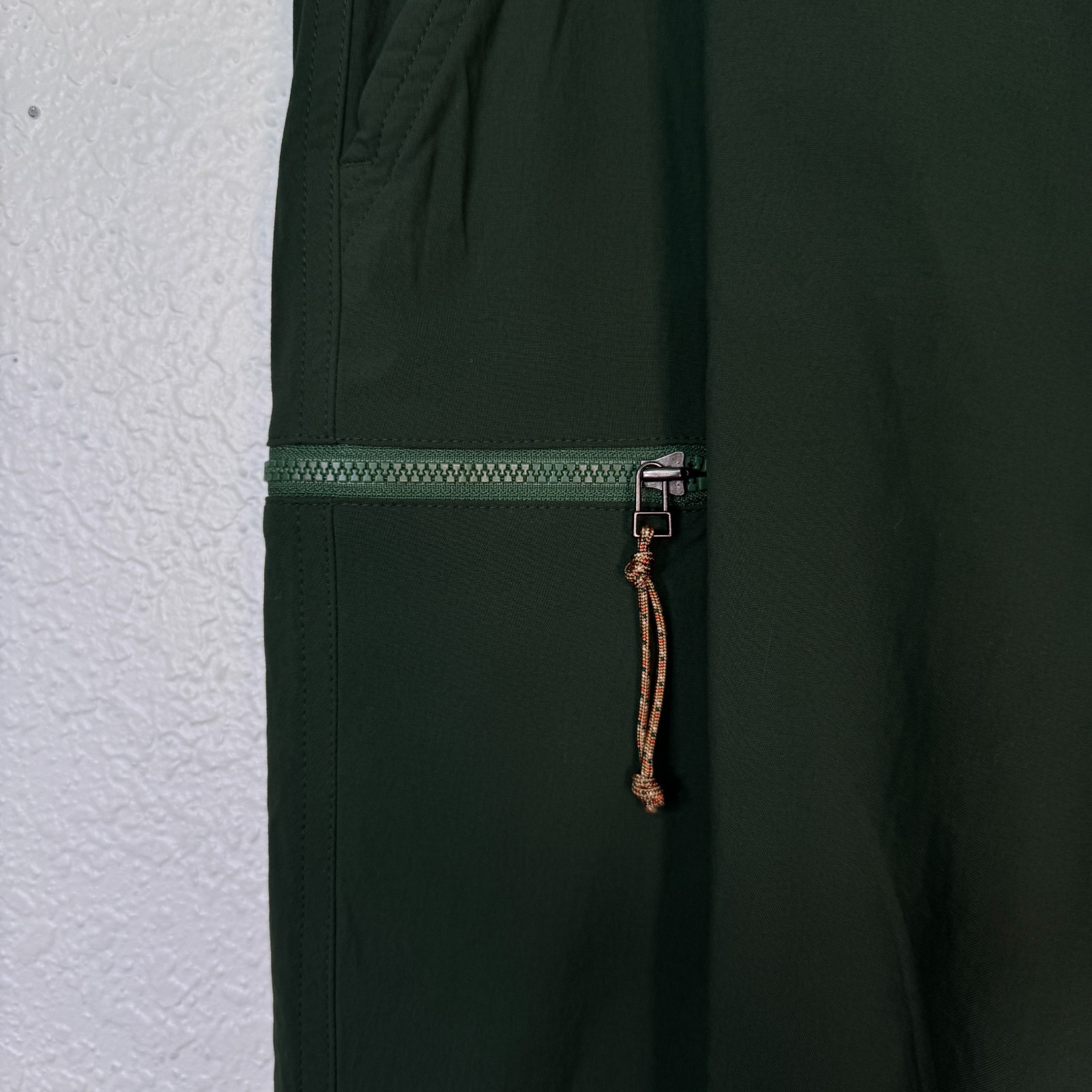 REI Trail Made Pants Mens 34 x 32 Hiking Trail Pant Outdoor UPF 50 NEW Green