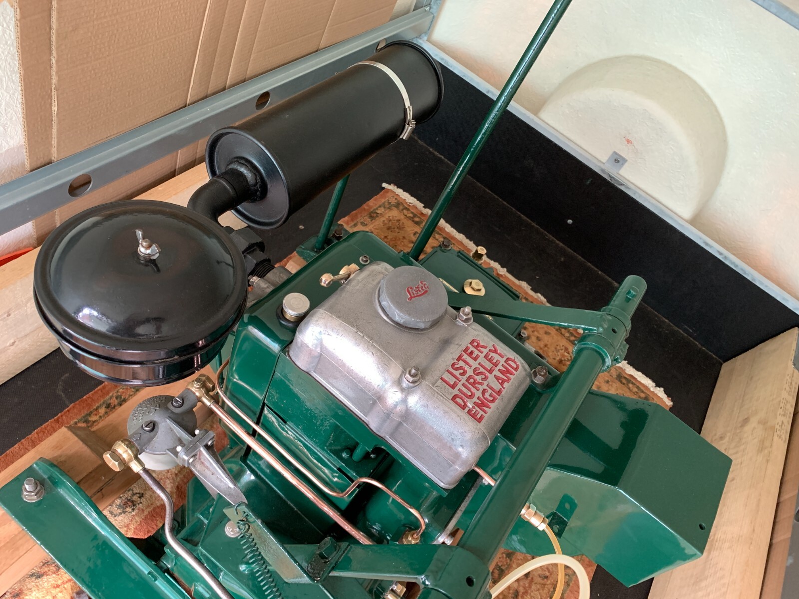 1967 Lister SRM1 Marine Diesel Engine with LM100 Reversing Gearbox eBay