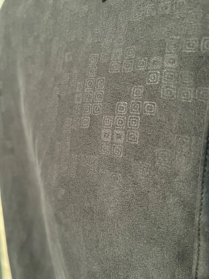 Firethorn Silver Med Men's Long Sleeve Button Up Shirt Soft Touch Gray E111 Foto 2 de 4