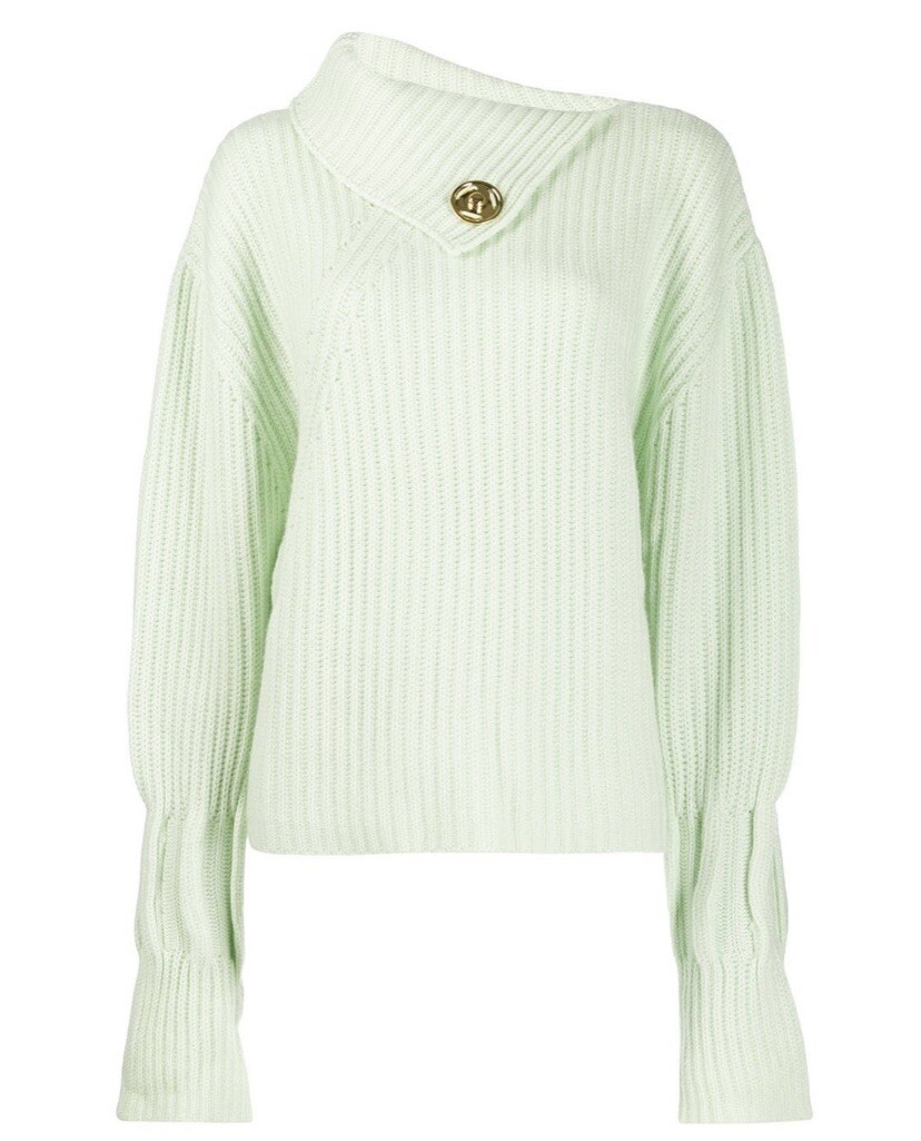 アウターその他 JW ANDERSON Women Outer JK0255PG0865 001 WHITE JW Anderson asymmetric collar sweater | eBay