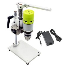 7-Speed DIY Mini Bench Drill Press Electric Bench Drilling Machine 1.5-10mm 100W