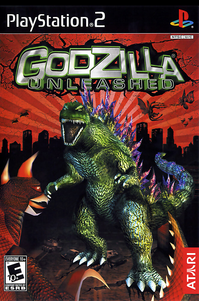 Godzilla Unleashed PS2 BOX ART Premium POSTER MADE IN USA - PS2123