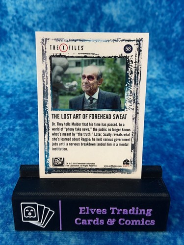 The X-Files: Seasons 10 & 11 SINGLE Non-Sport Trading card by Rittenhouse 2018 - Picture 114 of 182