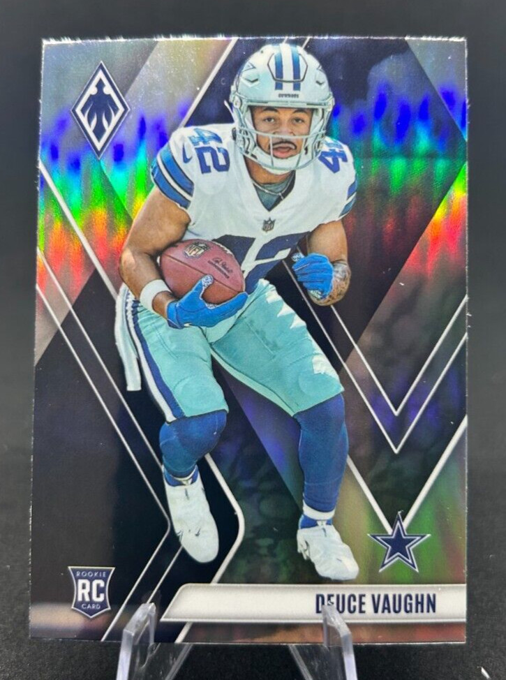 Deuce Vaughn 2023 NFL Panini Phoenix Football Silver Rookie RC #134 Cowboys