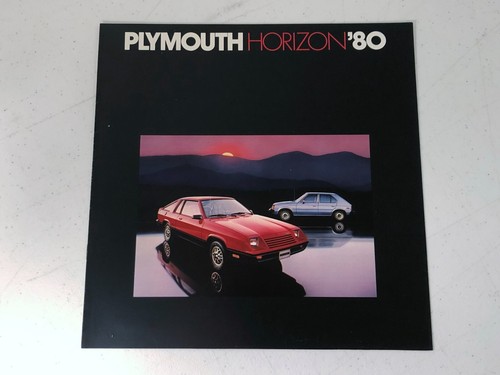 1980 PLYMOUTH HORIZON & TC3 SALES BROCHURE IN EXCELLENT CONDITION