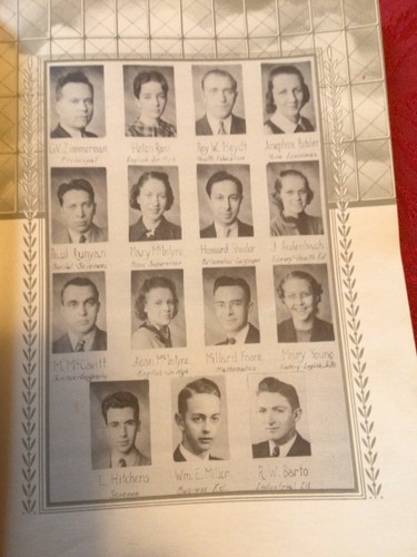 1938 Broad Top High School Yearbook~Broad Top City PA~Paperback~GC! - Picture 5 of 12