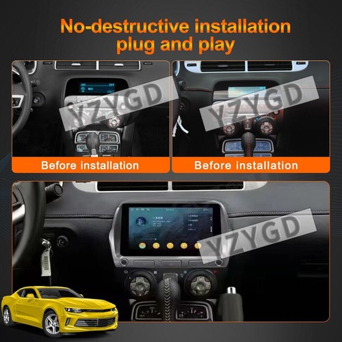 For Chevrolet Camaro 2010-2015 Android Car Stereo Radio GPS 64GB Player Screen - Bild 2 von 8