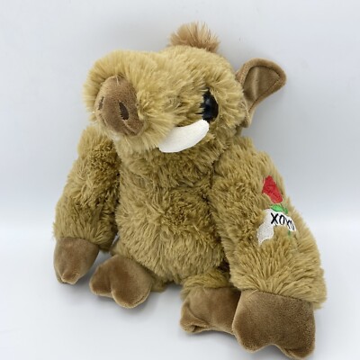 2018 Dan Dee 10'' Macho Wild Boar Warthog Plush XOXO Tat Tattoo Stuffed Animal