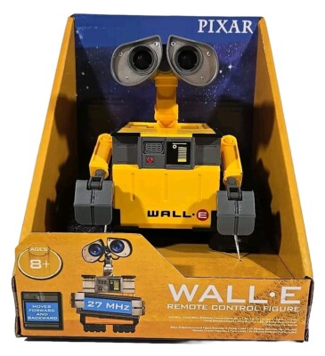 WALL-E WASTE ALLOCATION LOAD LIFTER REMOTE CONTROL ROBOT FIGURE DISNEY-PIXAR NEW