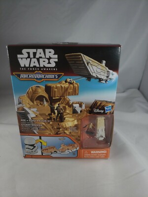 Star Wars The Force Awakens Micro Machines First Order Stormtrooper Playset 630509338320 | eBay