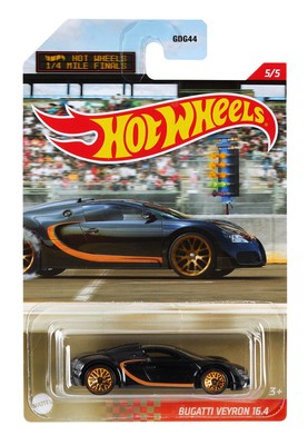 Bugatti Veyron 16.4 - 1/4 Mile Finals 2021 in 1:64 Hot Wheels GRP32 GYN21