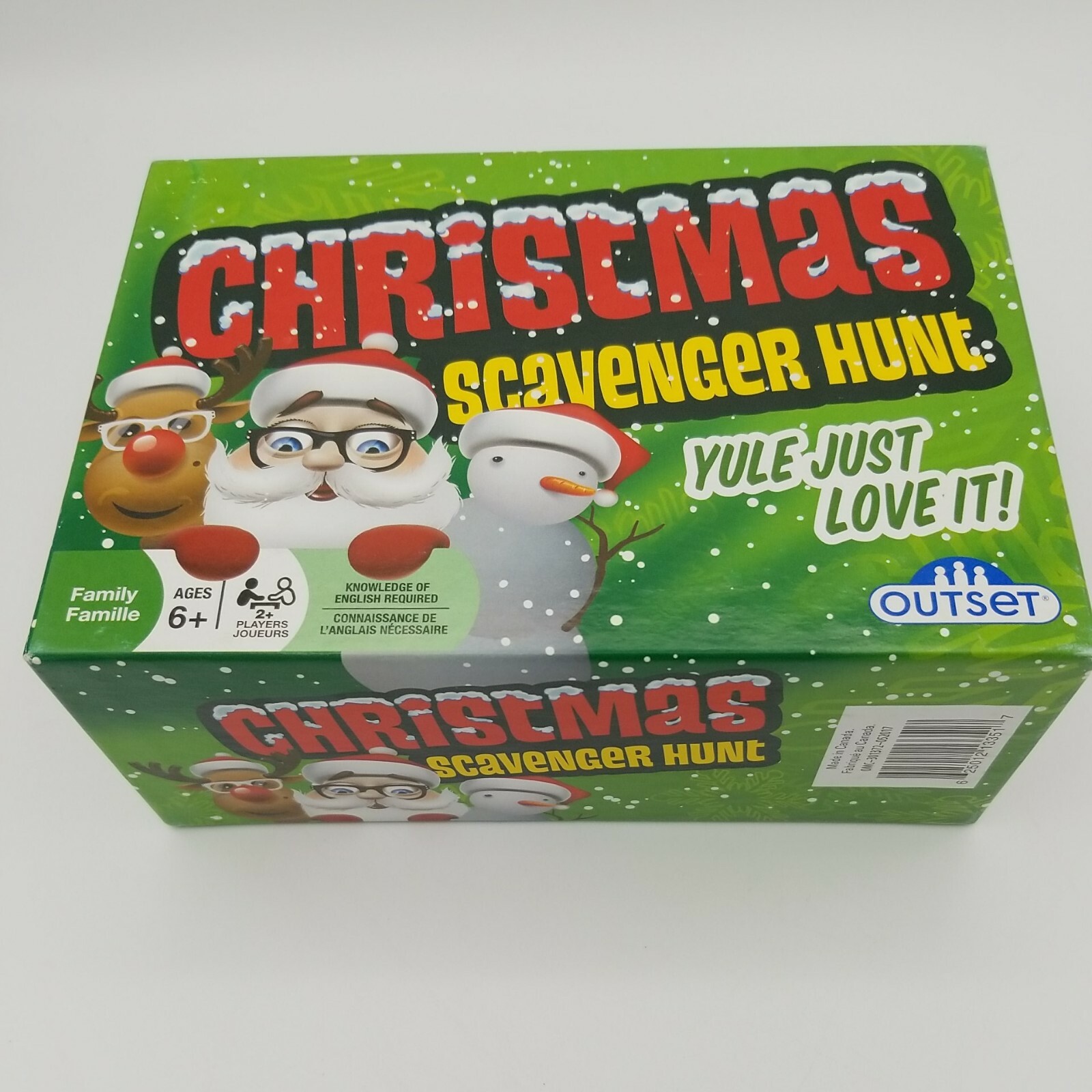 Christmas Scavenger Hunt Card Game - Open Box Complete Game - Instructions  EUC | eBay