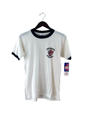 vintage PONY ringer t-shirt mens size medium deadstock NWT 90s  