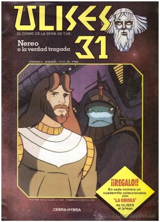 Comic Ulises 31, nº 2: Nereo o la verdad tragada - Cebra Ediciones, año 1982