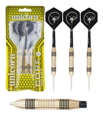 Unicorn Darts Core Brass Messing 21g 23g 25g (Steel Dart) Dartpfeil NEU
