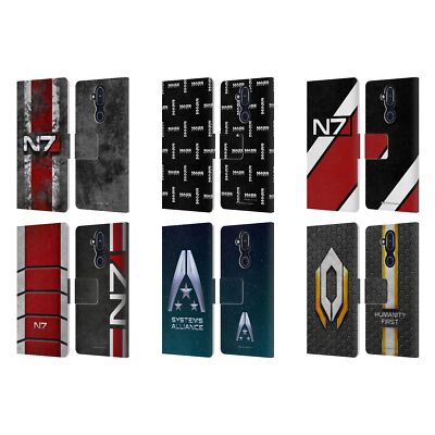 OFFICIAL EA BIOWARE MASS EFFECT GRAPHICS LEATHER BOOK CASE FOR NOKIA PHONES