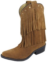 Smoky Girls Wisteria Double Fringe Tan Western Boot 2.5 M Us Little Kid on sale Smoky Girls Wisteria Double Fringe Tan Western Boot 2.5 M Us Little Kid on sale