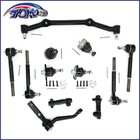 12pc Tie Rod Ends Adjusting Sleeves Center Link Kit For Chevy S10 Blazer Gmc 2Wd