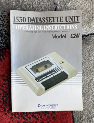 Vintage Original COMMODORE 1530 Operating Instructions Model C2N  gebraucht