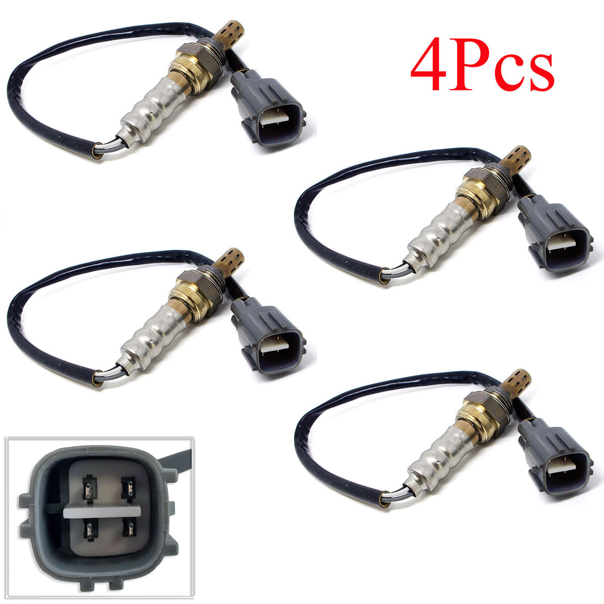 4 x OXYGEN SENSORs O2 for TOYOTA FJ Cruiser 4.0L 6CYL - Full Vehicle Kit 4 x OXYGEN SENSORs O2 for TOYOTA FJ Cruiser 4.0L 6CYL - Full Vehicle Kit