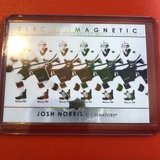 2021-22 Upper Deck Hockey Series 1 Electromagnetic Josh Norris Ottawa Sen