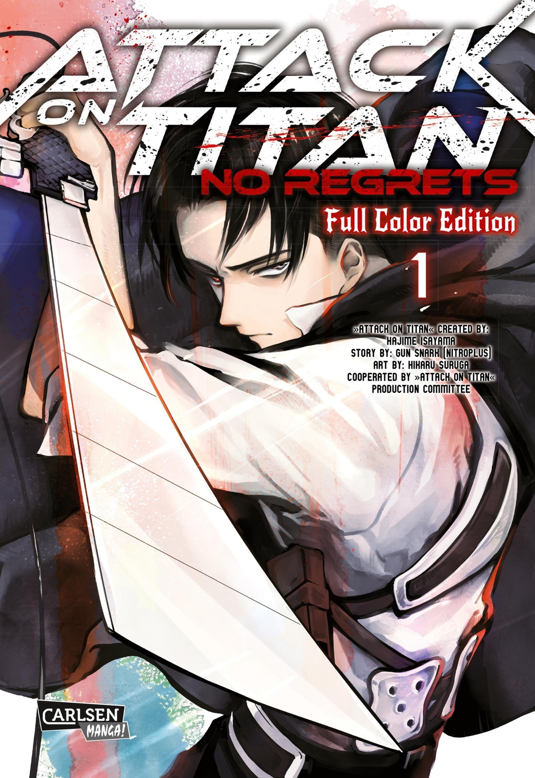 Thumbnail - Attack On Titan - No Regrets Full Colour Edition 1 | Buch |