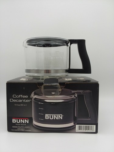 BUNN Coffee Decanter 10 Cup 50 oz. Replacement Model NCD-B NIB - Picture 7 of 7