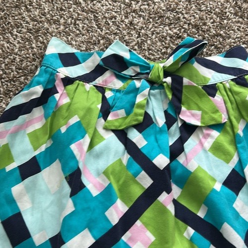 Lilly Pulitzer Girls Geometric Bow Skirt - Picture 2 of 9