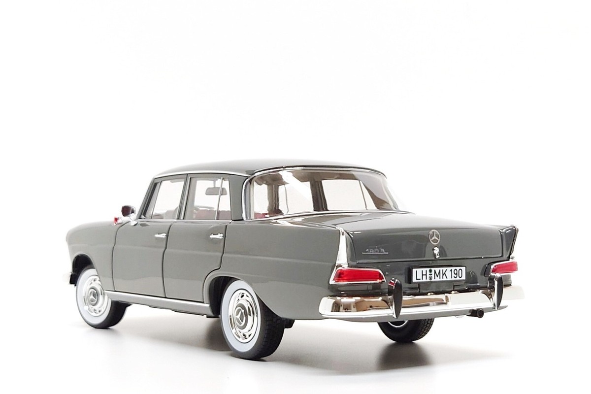 Norev 1:18 1964 Mercedes-Benz 190D (W110) in Grey | eBay Norev 1:18 1964 Mercedes-Benz 190D (W110) in Grey | eBay