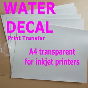 decal sheets for inkjet printer